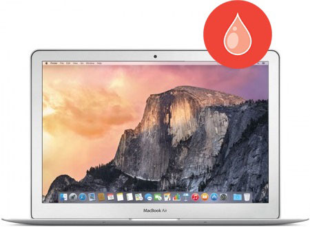 MacBook Air Unibody Water Damage Repair Diagnostic