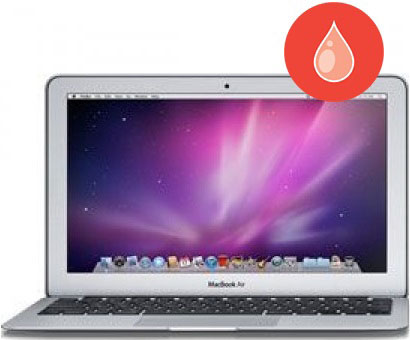 MacBook Air Water Damage Repair Diagnostic
